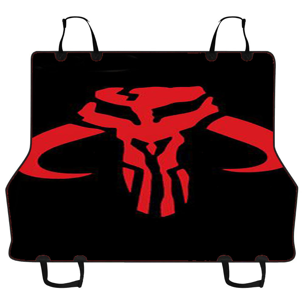 Mandalorian Skull Boba Fett Car Pet Seat Cover