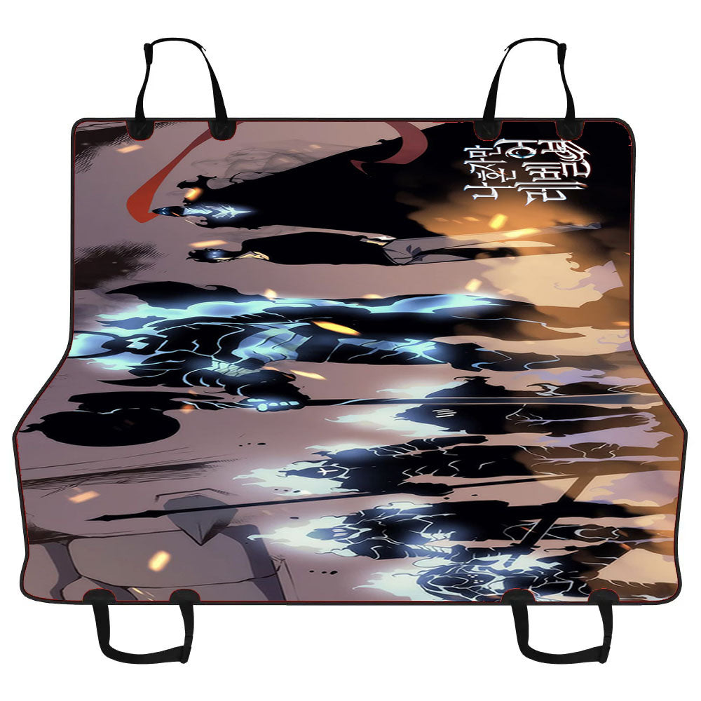 Manhwa Solo Leveling Sung Jin Woo Shadow Army Car Pet Seat Cover