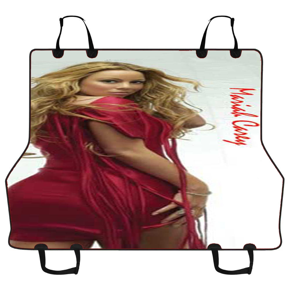Mariah Carey Red Dress Car Pet Seat Cover