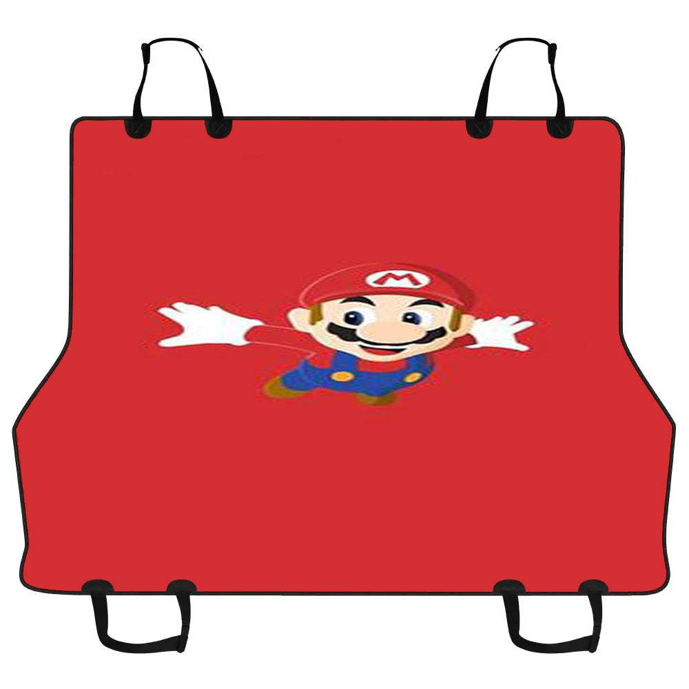 Mario Red Car Pet Seat Cover