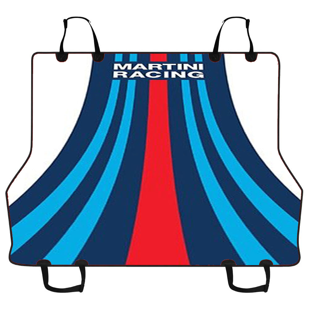 Martini Racing Stripes Car Pet Seat Cover