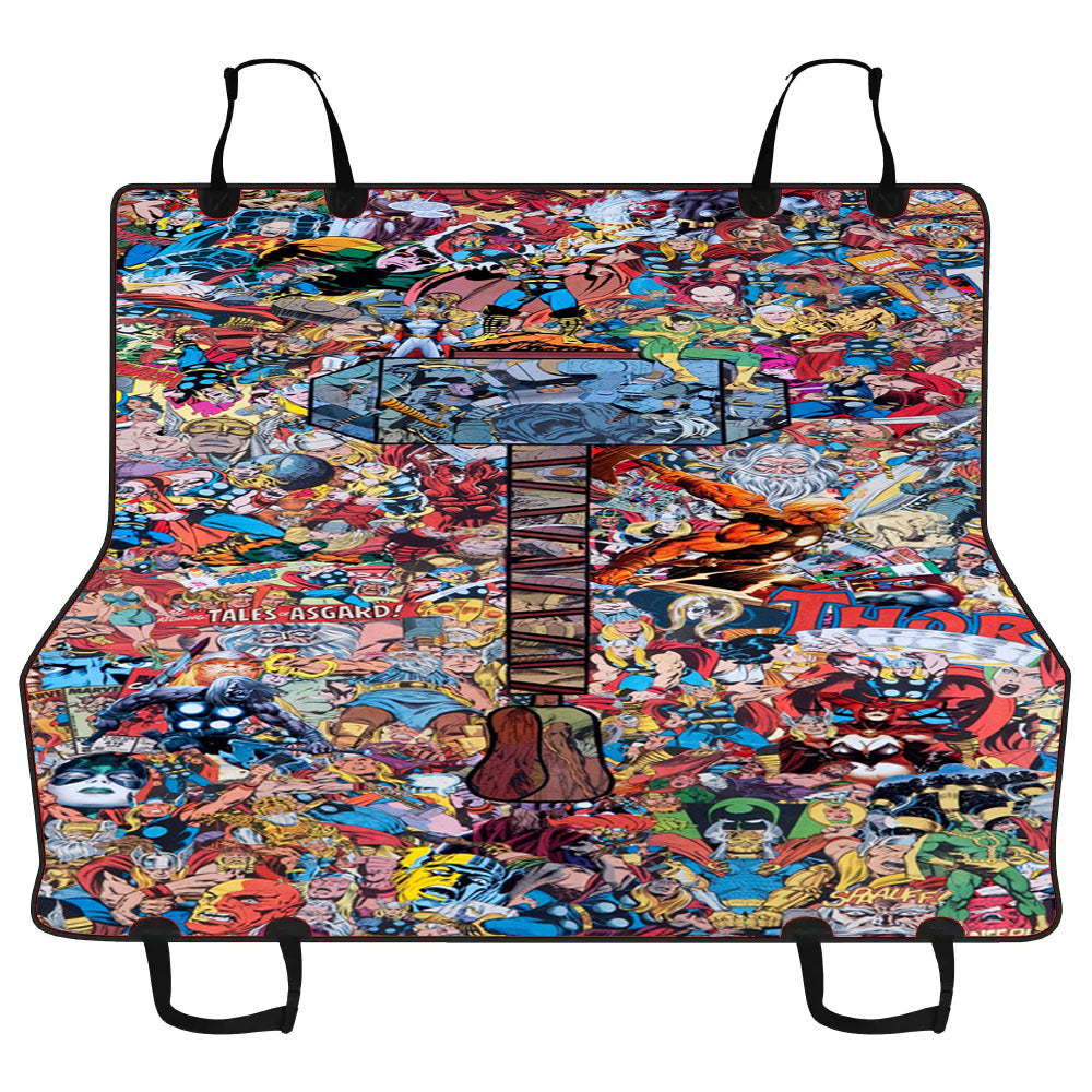Marvel Collage Car Pet Seat Cover