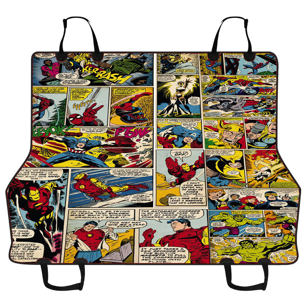 Marvel Comics Iron Man Car Pet Seat Cover