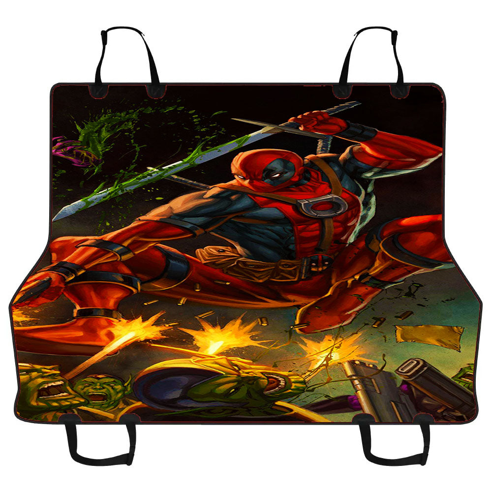Marvel Deadpool Slash Car Pet Seat Cover