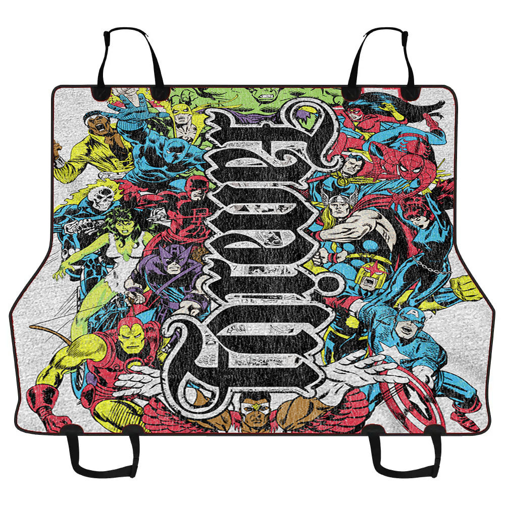 Marvel Family Forever 2 Car Pet Seat Cover