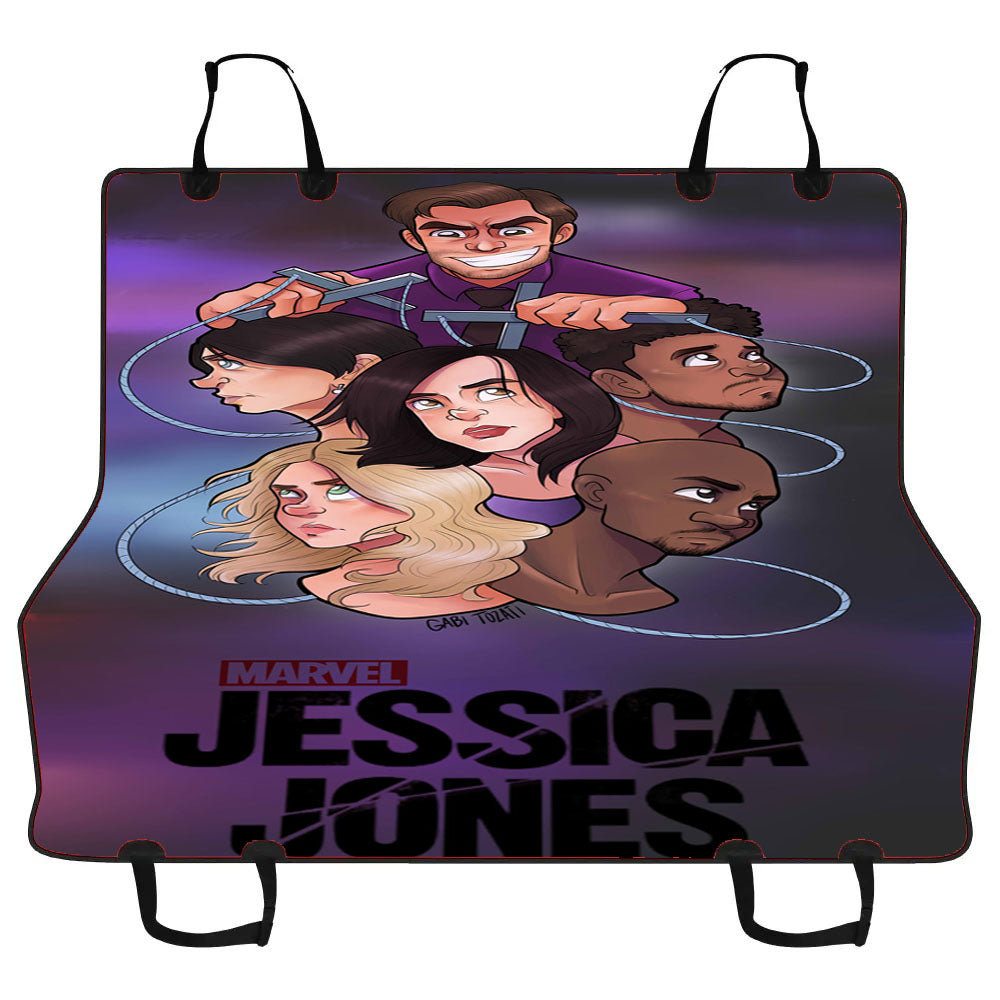 Marvel Jessica Jones Poster Car Pet Seat Cover