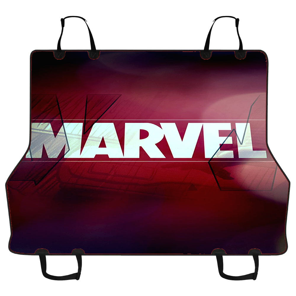 Marvel Logo Film Art Ilustation Car Pet Seat Cover
