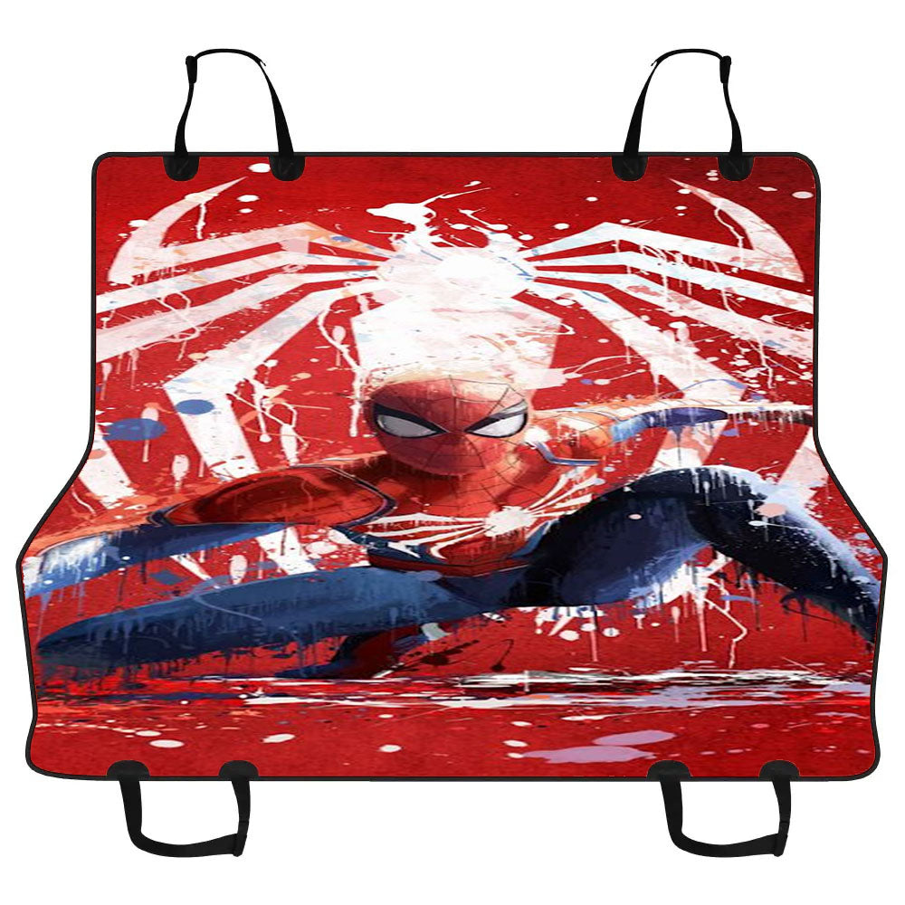 Marvel Spiderman Ps4 Car Pet Seat Cover