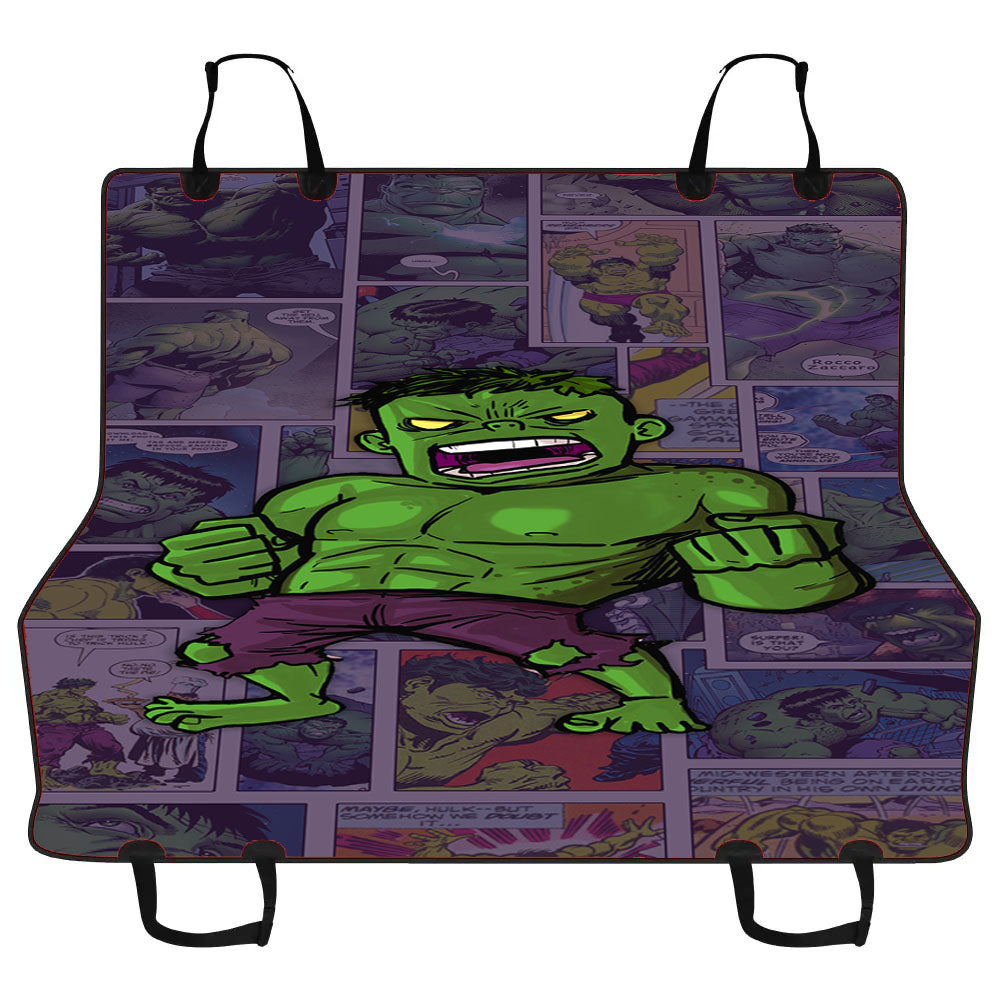 Marvel Studio Hulk Comic Car Pet Seat Cover