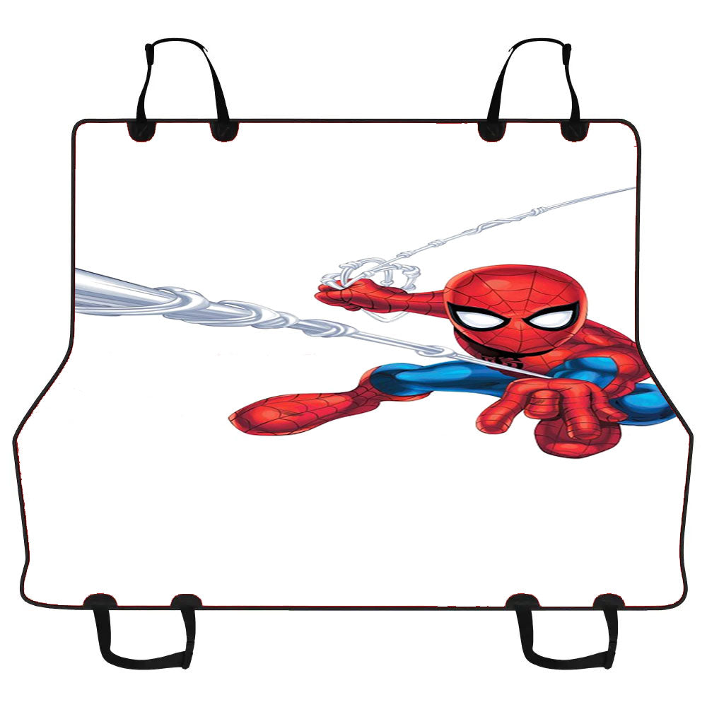 Marvel Super Hero Squad Chibi Spiderman Car Pet Seat Cover