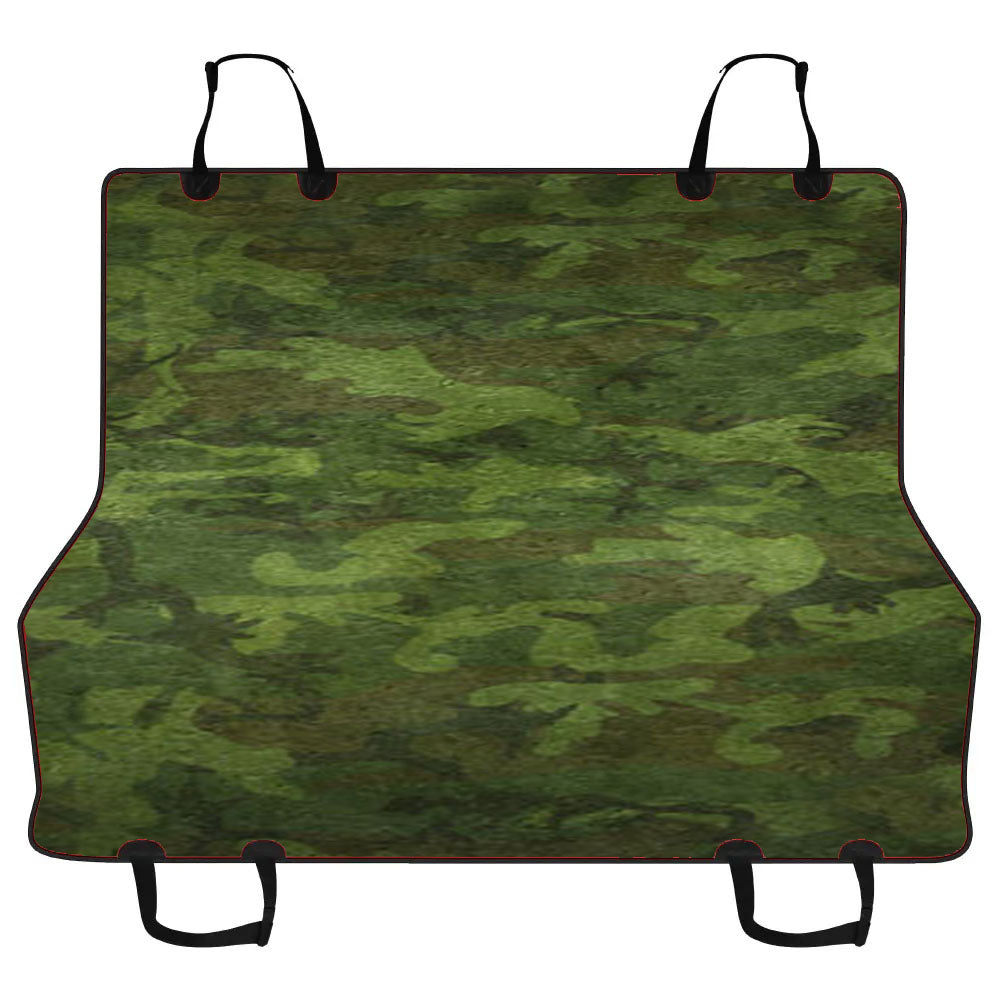 Military Camouflage Pattern Car Pet Seat Cover