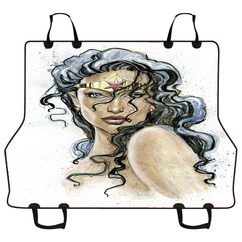 Wonder Woman Car Pet Seat Cover