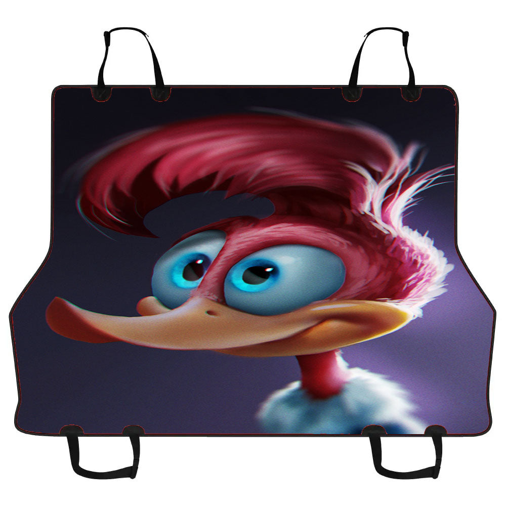 Woody Woodpecker Art Car Pet Seat Cover