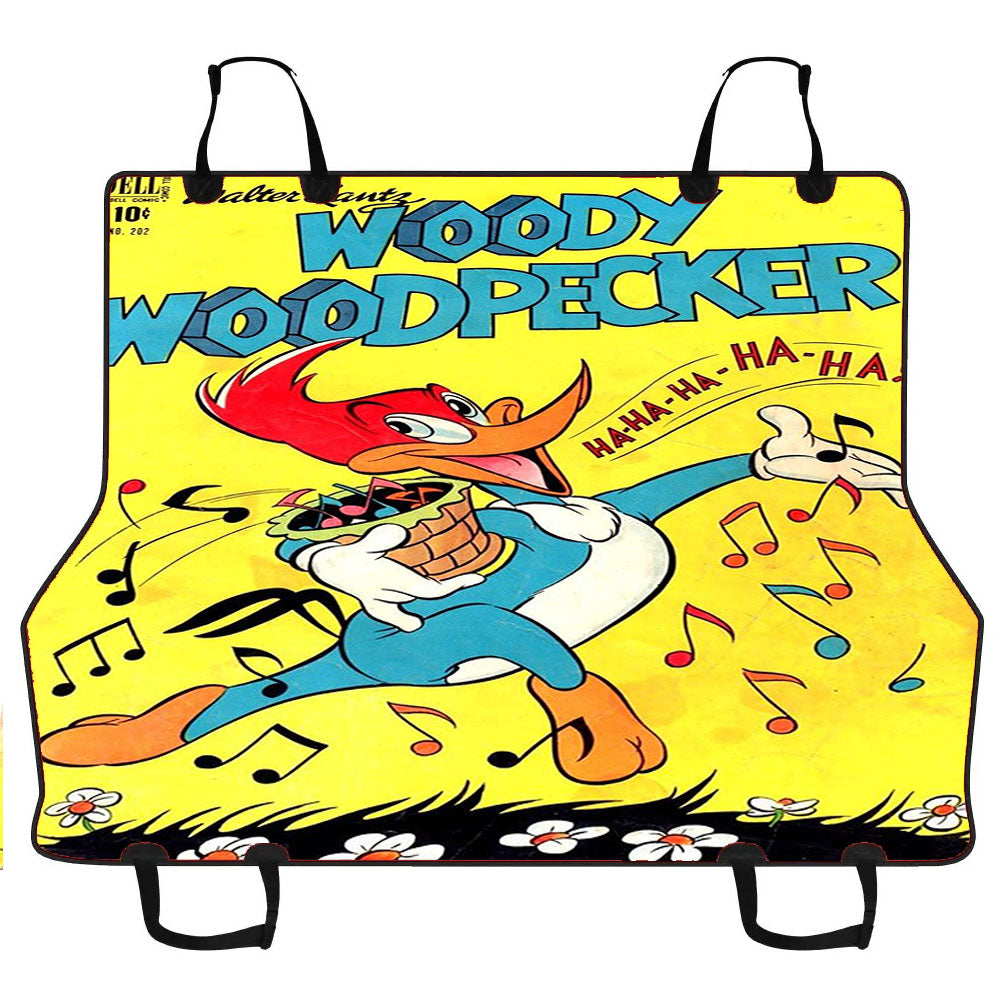 Woody Woodpecker Comics Cover Car Pet Seat Cover