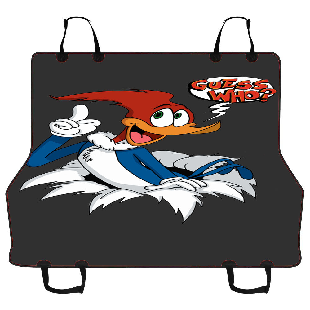 Woody Woodpecker Guess Who Car Pet Seat Cover