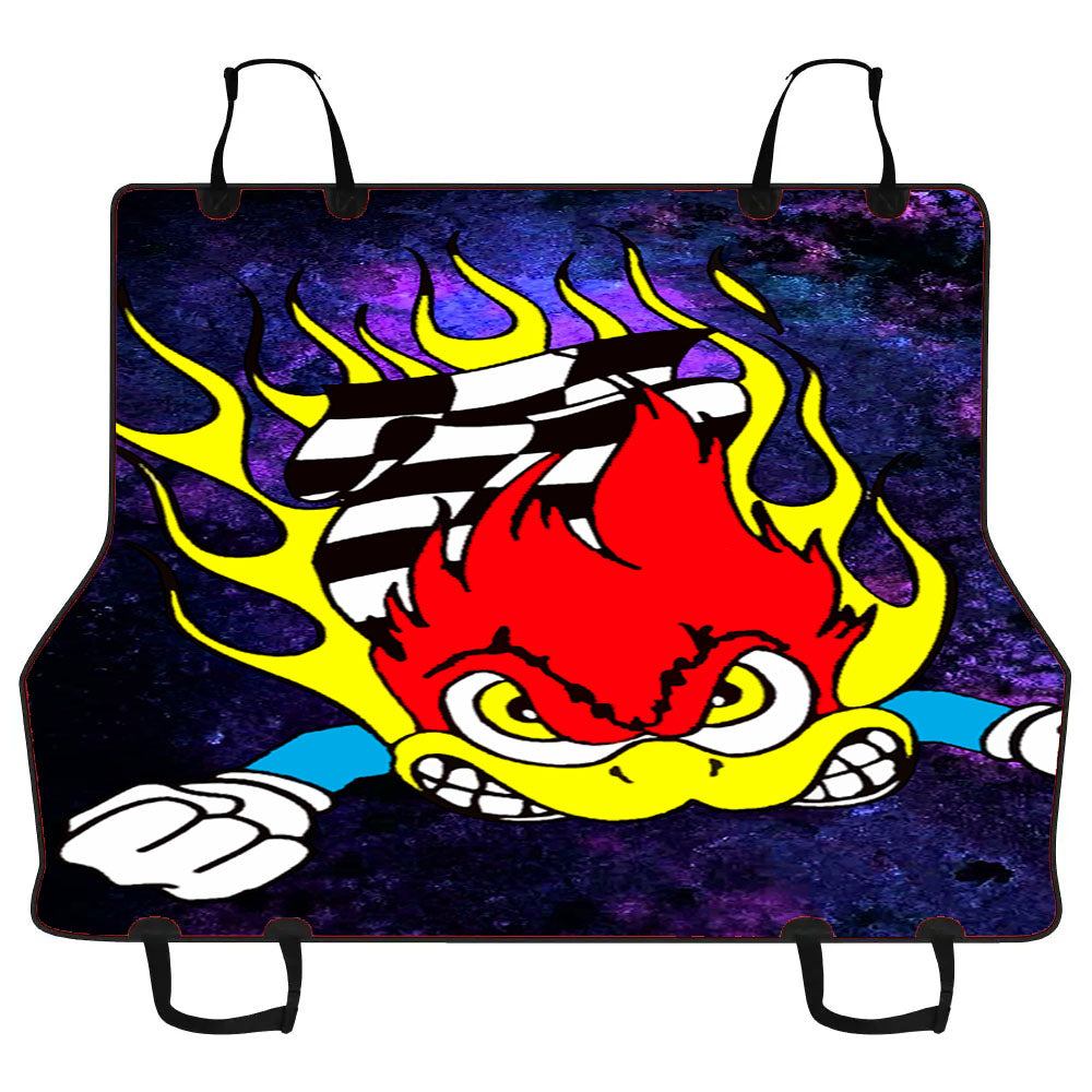 Woody Woodpecker Racing Logo Car Pet Seat Cover
