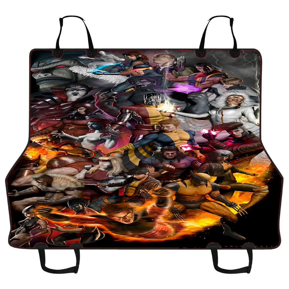 X-Men Heroes Collage Car Pet Seat Cover