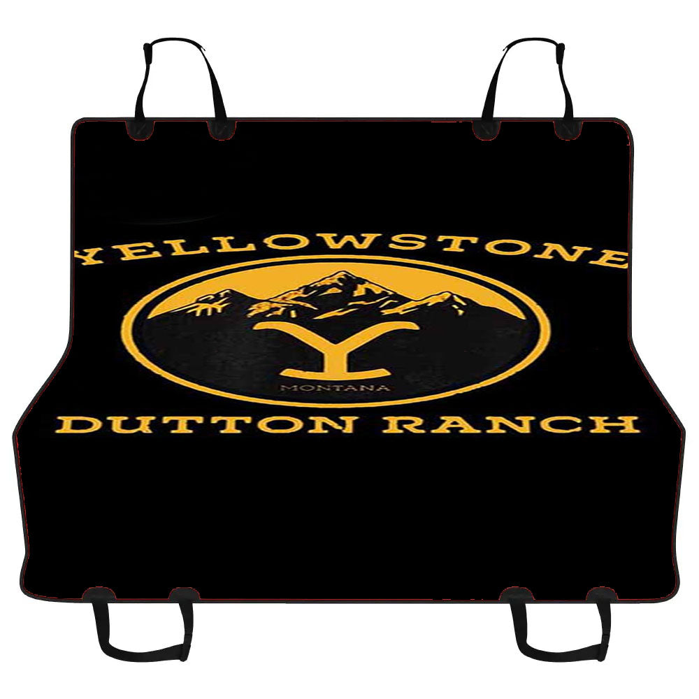 Yellowstone Tv Show Logo Car Pet Seat Cover