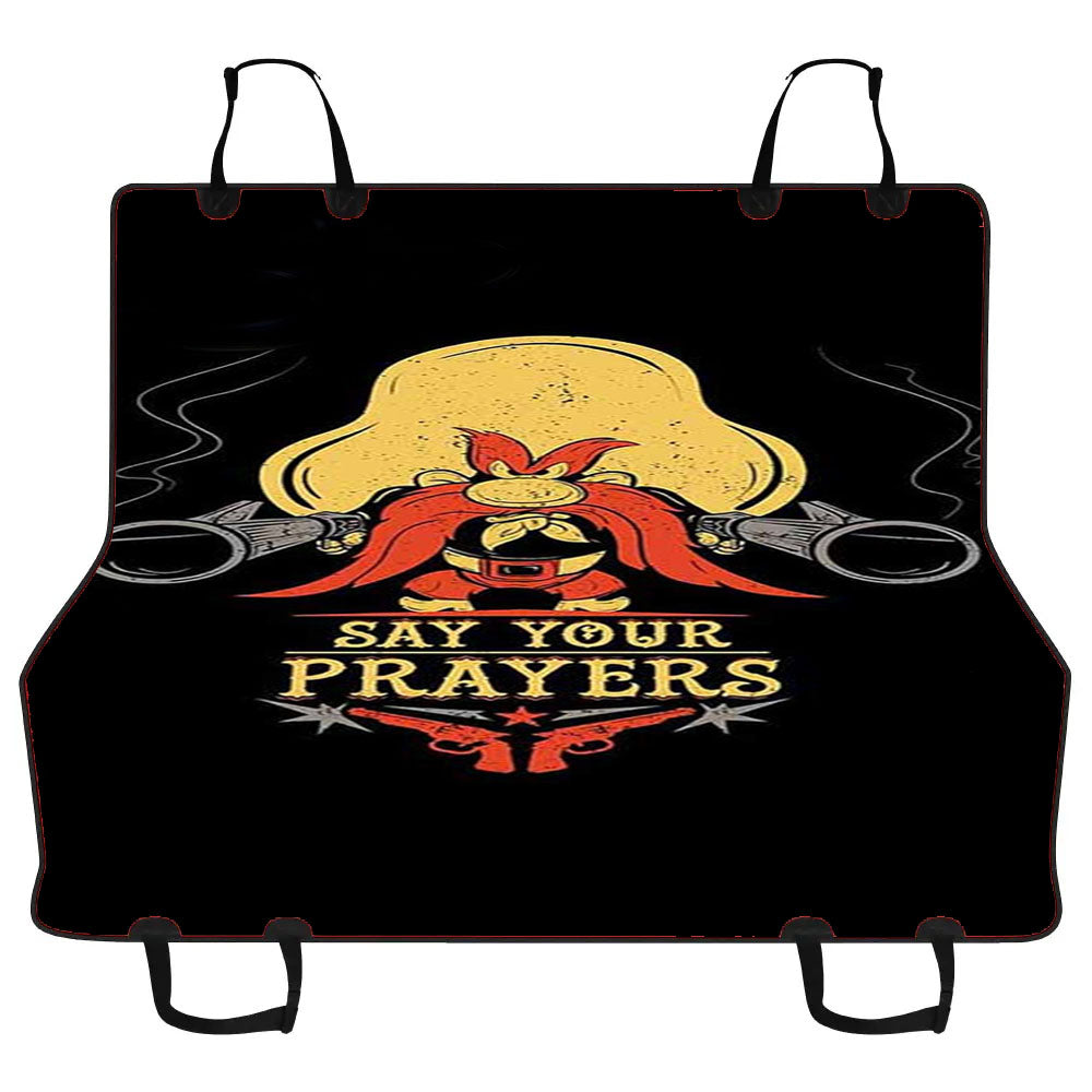 Yosemite Sam Cartoon 3 Car Pet Seat Cover
