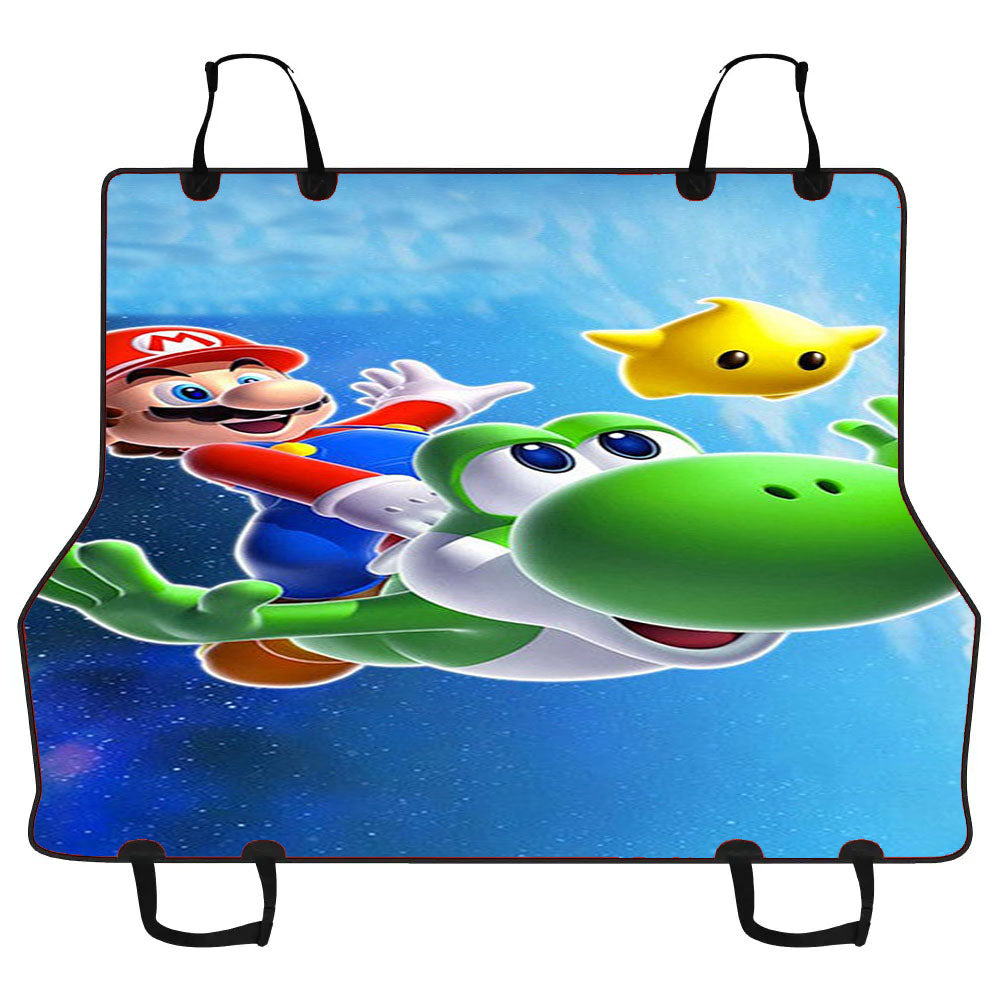 Yoshi Mario 1 Car Pet Seat Cover
