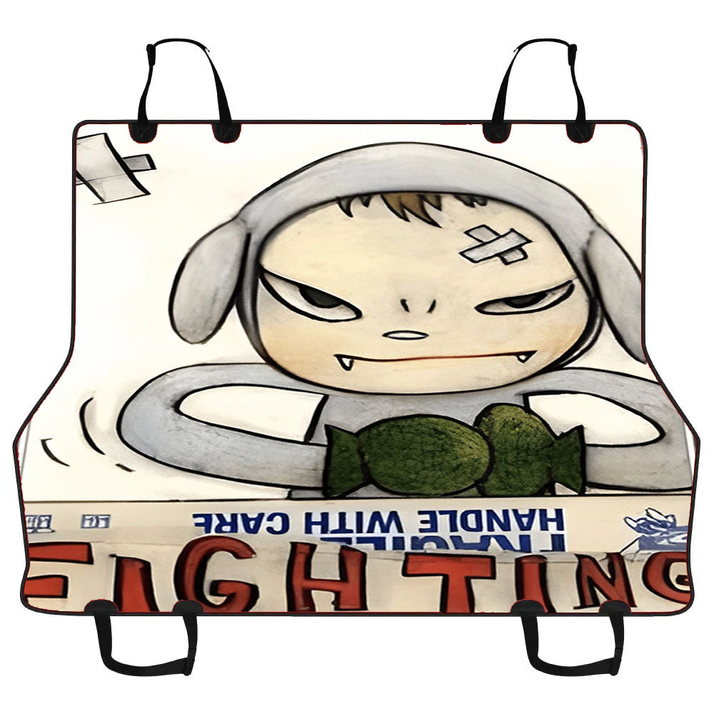 Yoshimoto Nara Draw Cute Car Pet Seat Cover