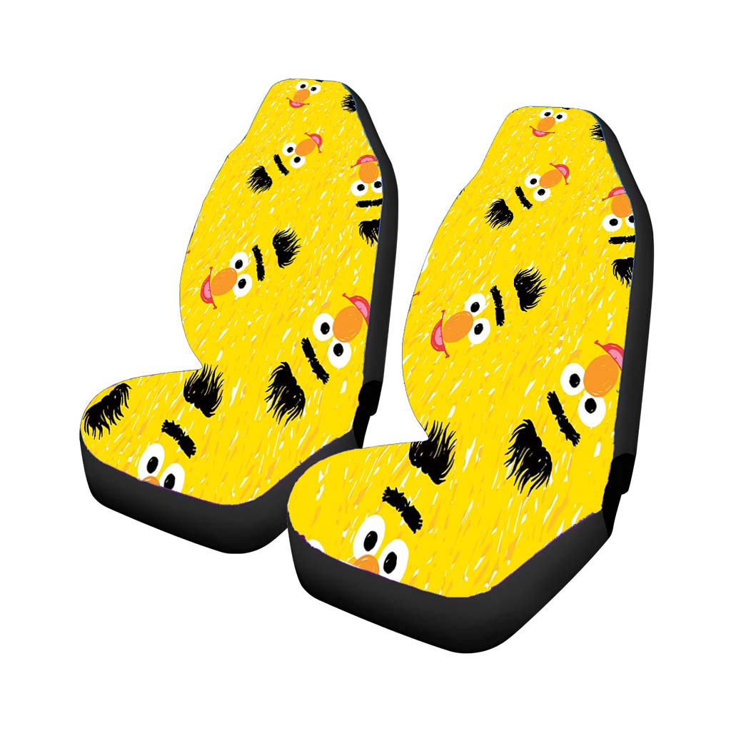 Bert Sesame St Rear Car Seat Covers
