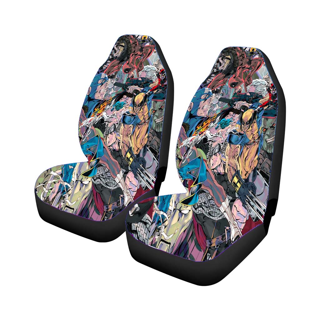 Marvel Vs Capcom Characters Car Seat Covers