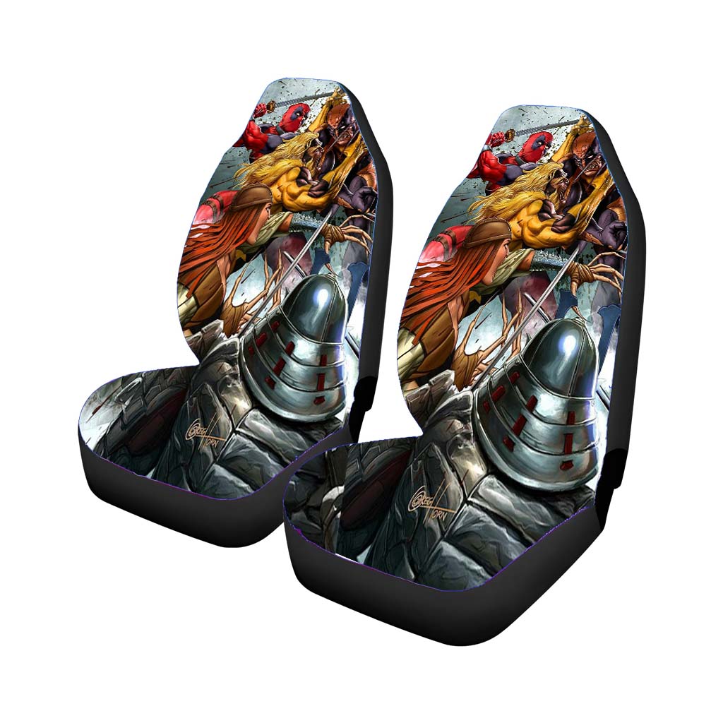 Marvels Fighting Car Seat Covers