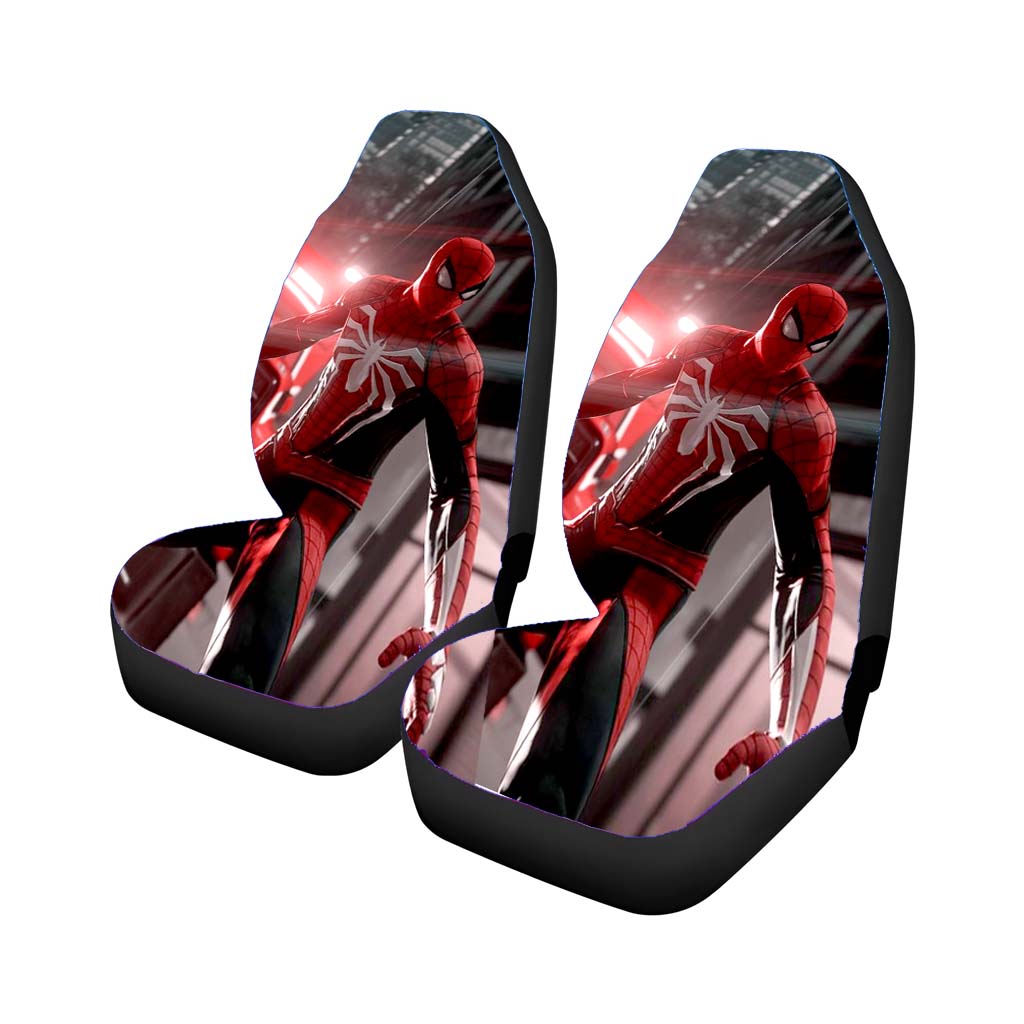 Marvels Spiderman Light Flash Car Seat Covers