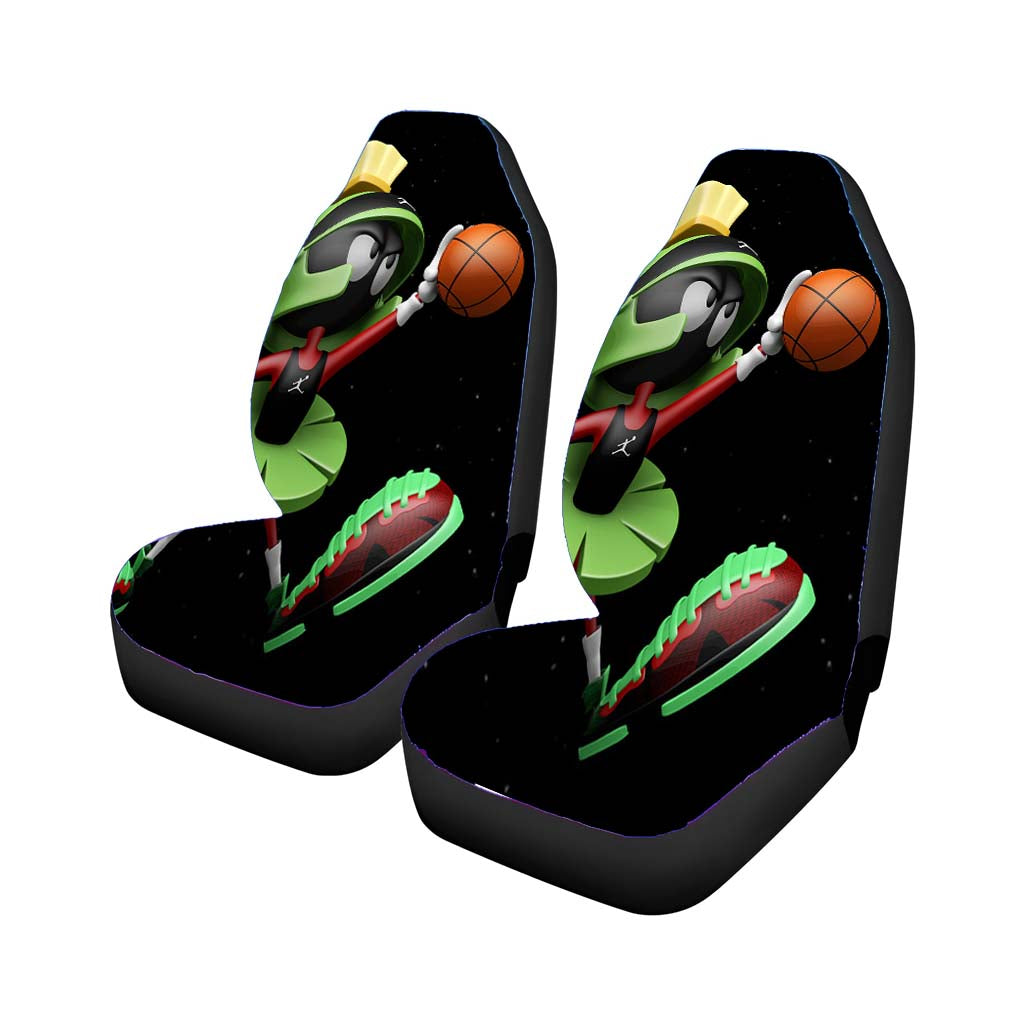 Marvin The Martian Basket Jordan Car Front Seat Covers