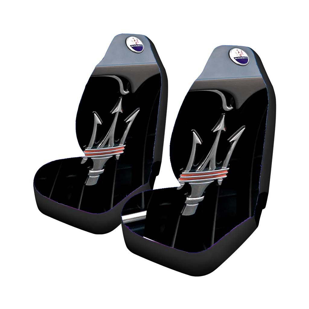 Maserati Trident Cars Logo Car Seat Cover Waterproof Protection