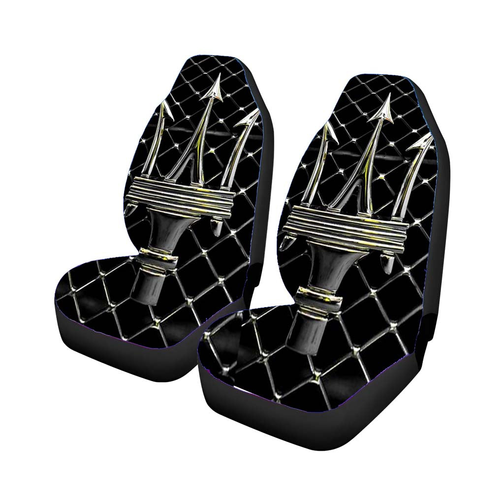 Maserati Trident Emblem Car Seat Covers