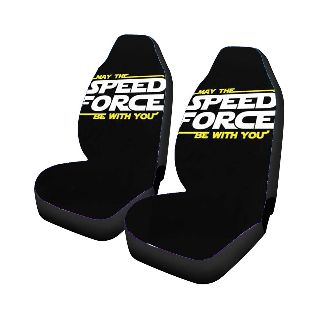 May The Speed Force Car Seat Covers