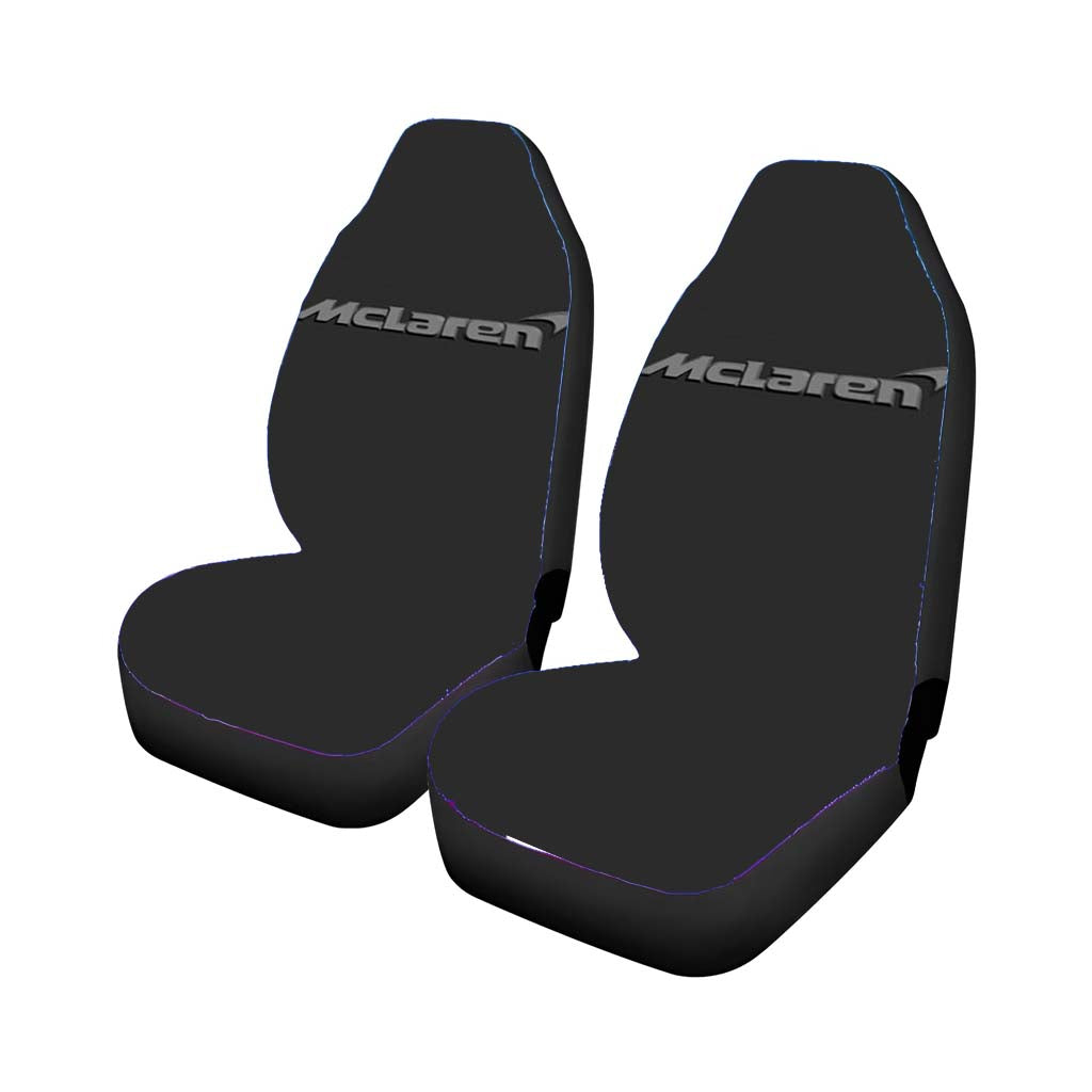 Mclaren Logo Grey Car Seat Covers