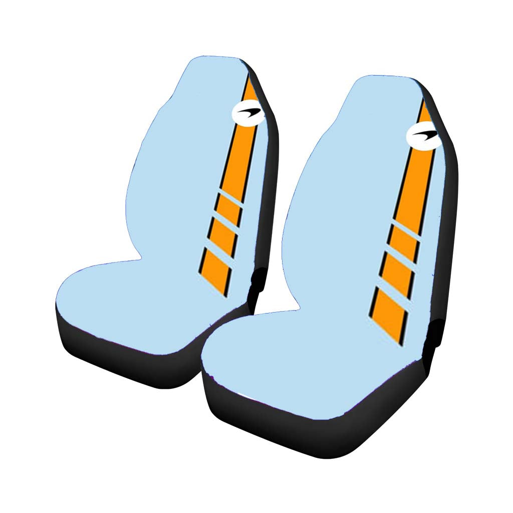Mclaren Monaco Livery Car Seat Covers