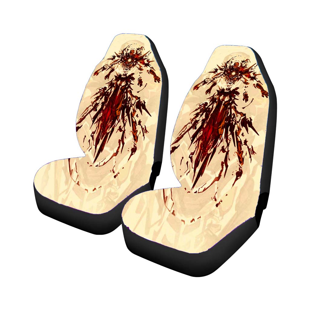 Medieval Iron Man Vector Car Seat Covers