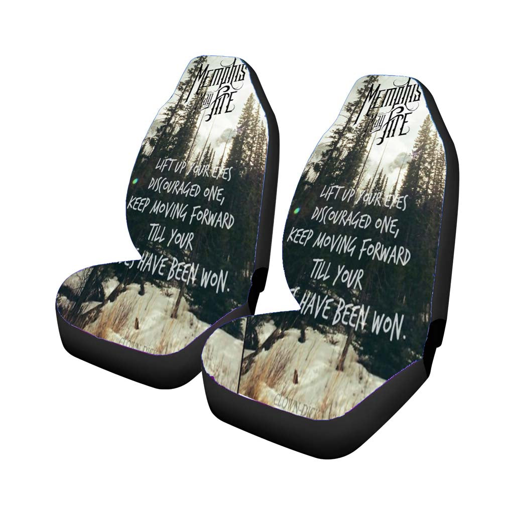 Memphis May Fire Forest Greenn White Car Seat Cover Waterproof Protection