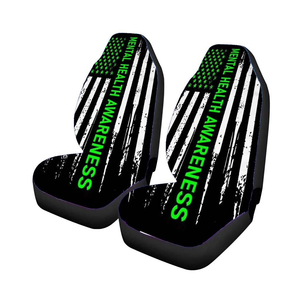 Mental Health Awareness Car Seat Cover Waterproof Protection