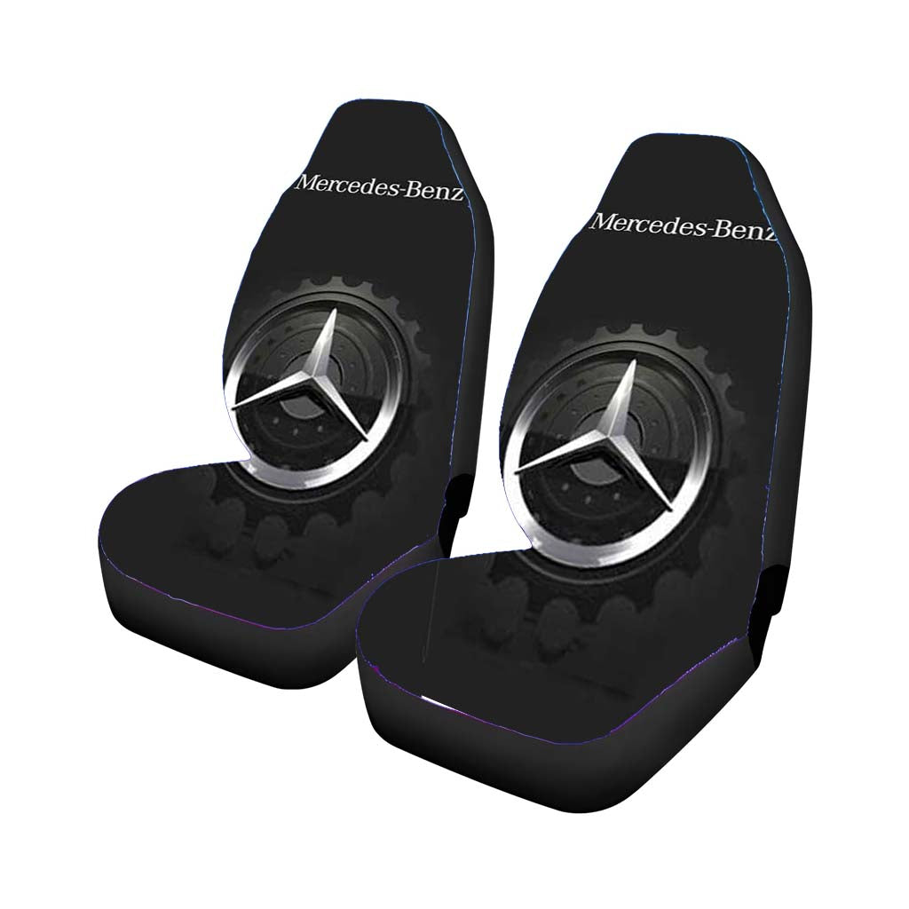 Mercedes-Benz Logo Car Front Seat Covers