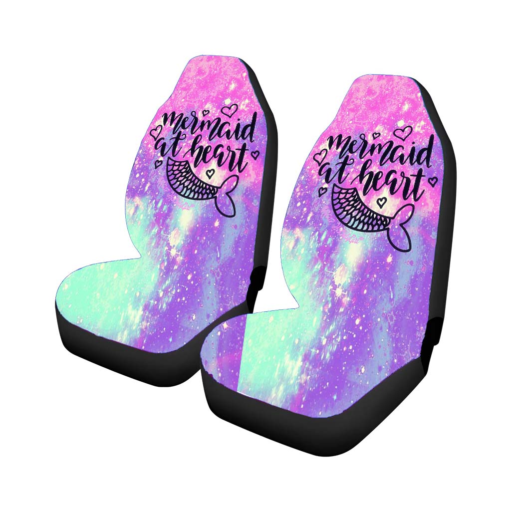 Mermaid At Heart Car Front Seat Covers