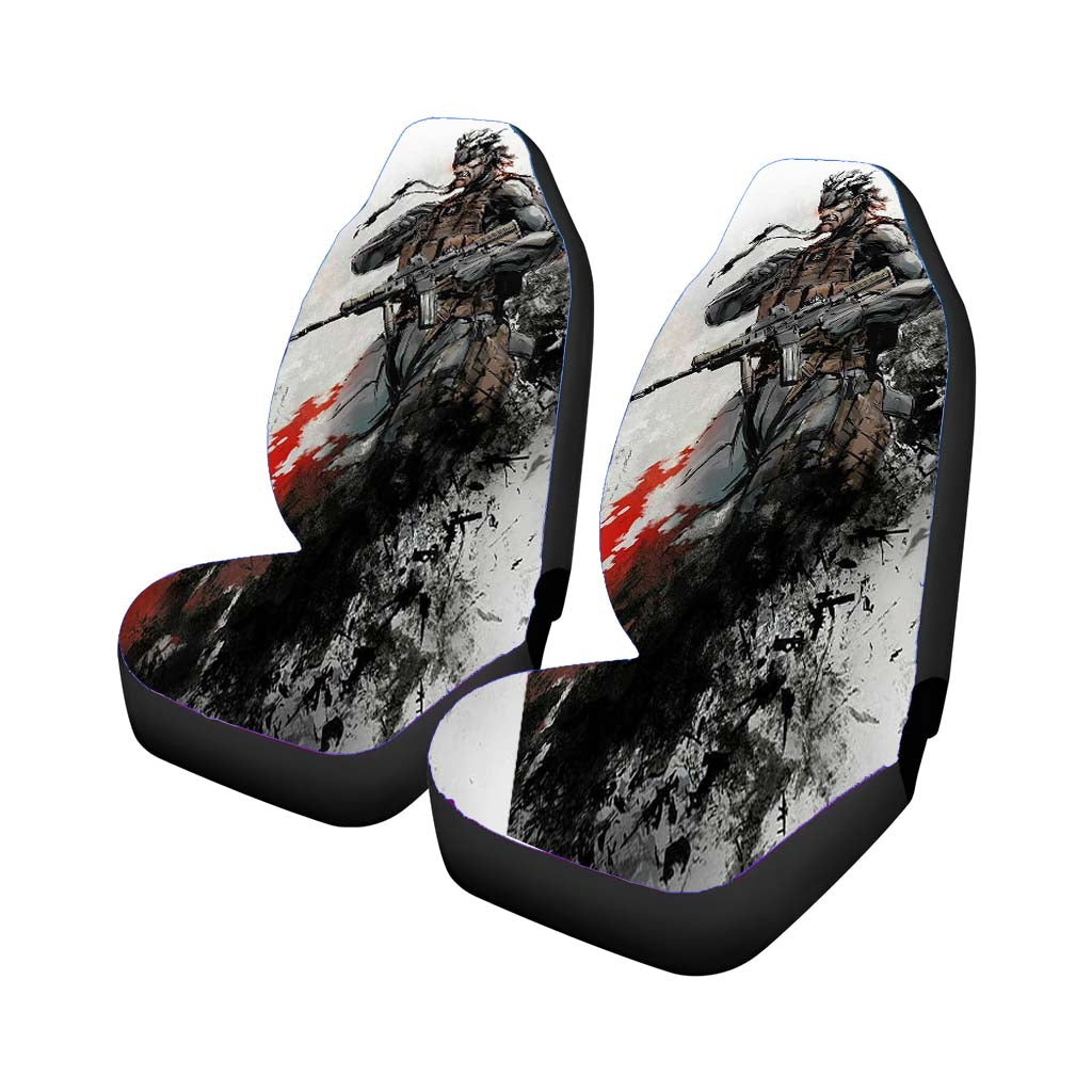 Metal Gear Solid Sons Of Liberty Big Boss Car Front Seat Covers
