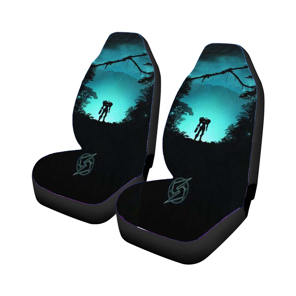 Metroid Standing Car Front Seat Covers