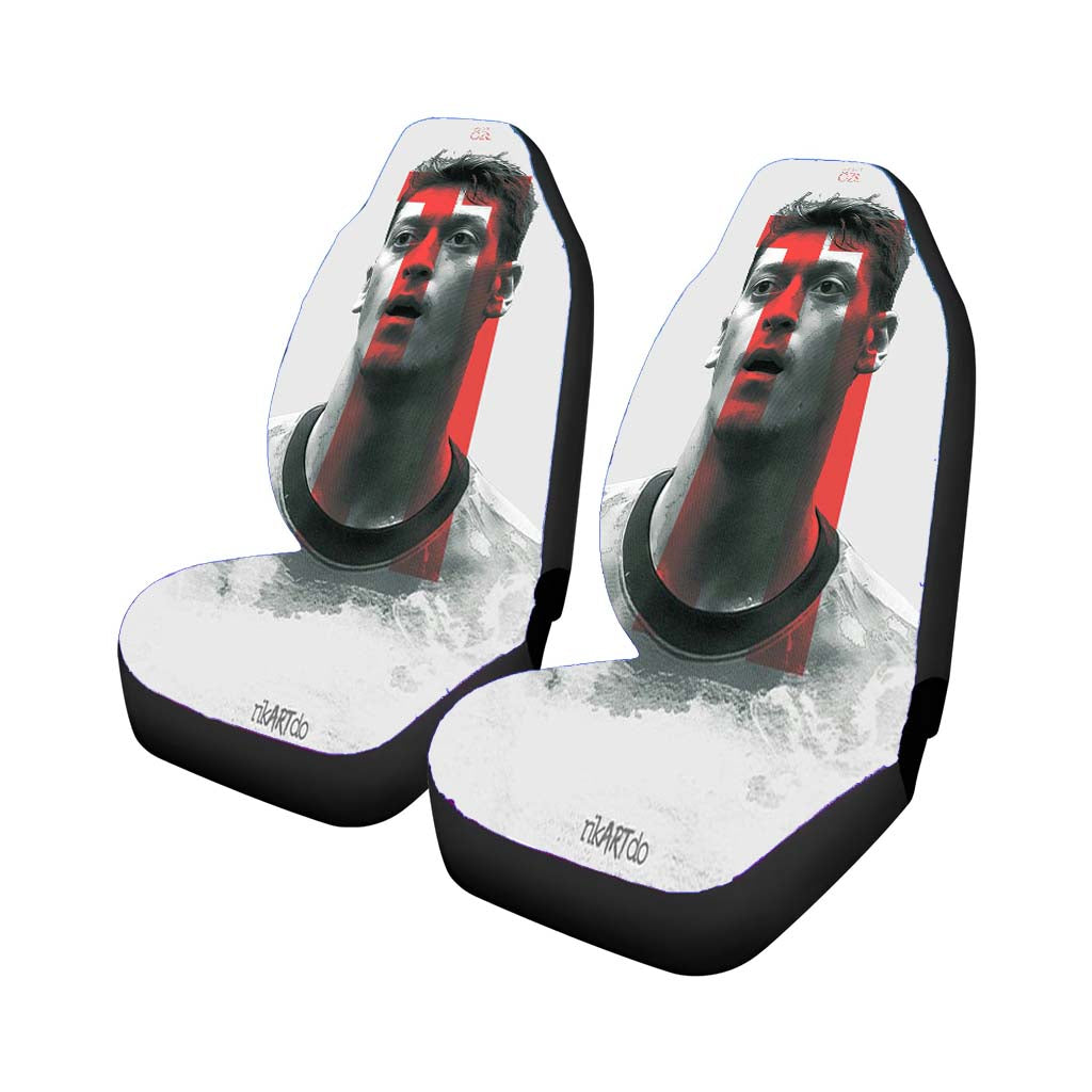 Mezut Ozil 1 Arsenal Car Front Seat Covers