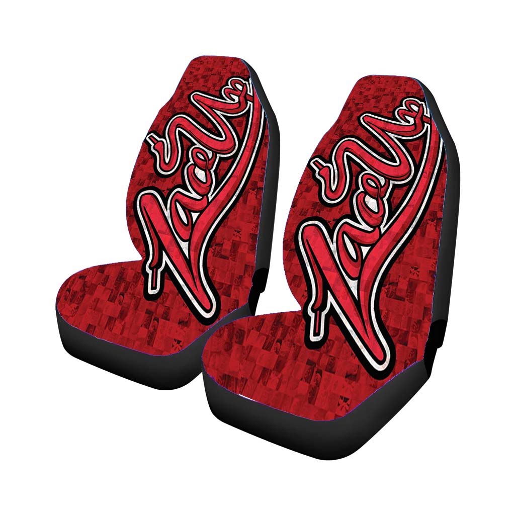 Mgk Machine Gun Kelly Lace Up Young And Reckless 3 Car Front Seat Covers