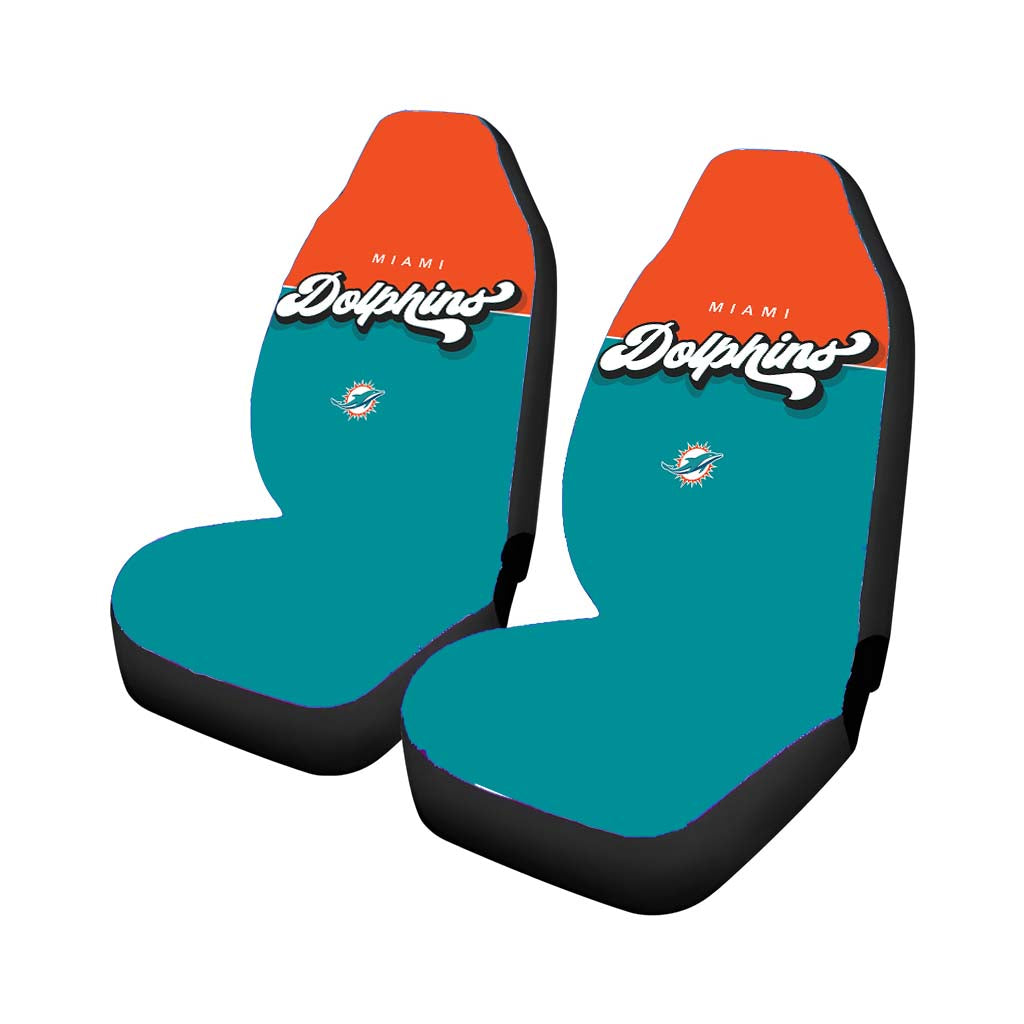 Miami Dolphin Wallpaper Car Seat Covers