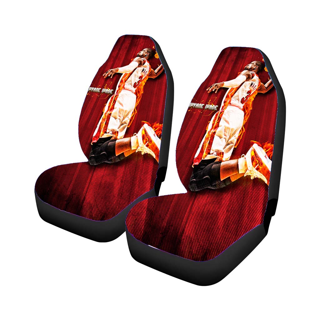 Miami Heat Dwyane Wade Car Seat Cover Waterproof Protection