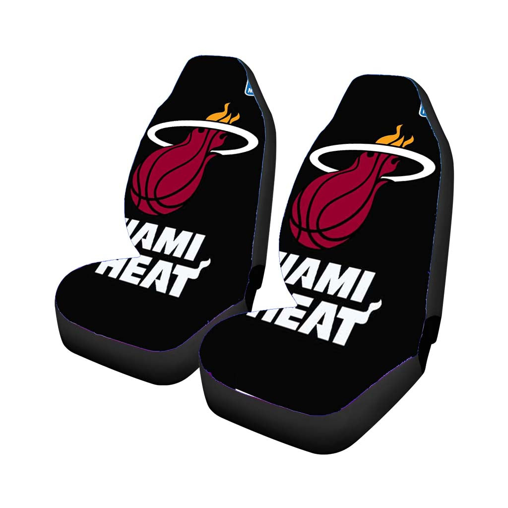 Miami Heat Nba Unique Car Front Seat Covers