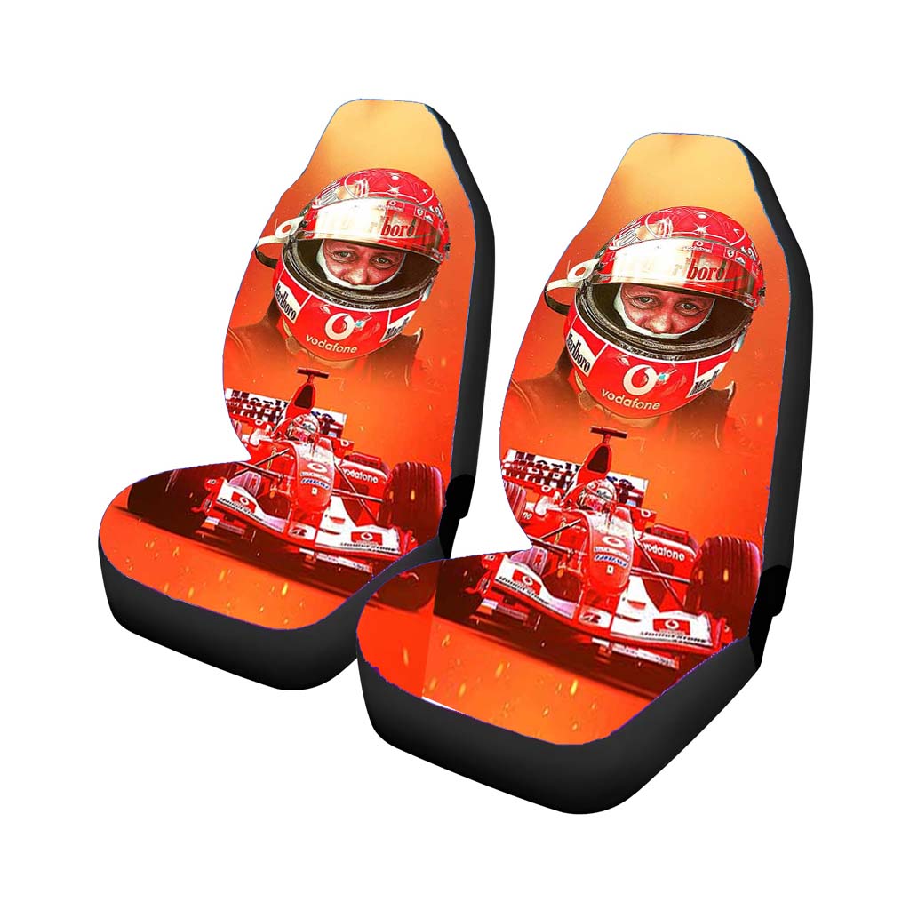 Michael Schumacher Formula One Car Front Seat Covers