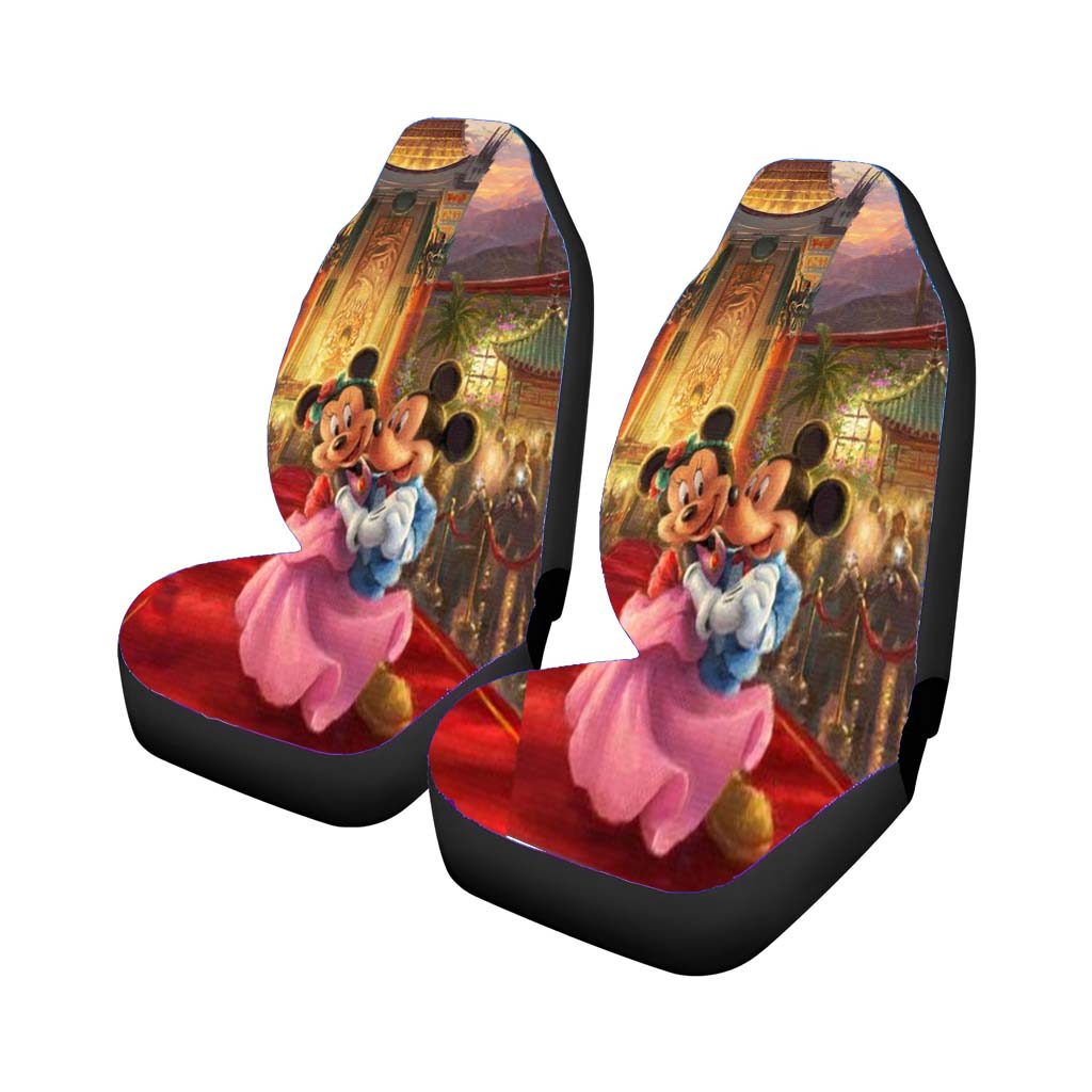 Mickey And Minnie Hollywood Car Front Seat Covers