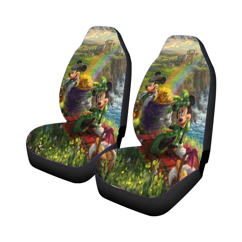 Mickey And Minnie Ireland Car Front Seat Covers